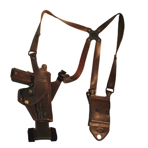 Custom Shoulder Holster STORMER - Vertical Shoulder Holster with Tie Down
